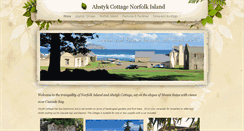 Desktop Screenshot of ahstykcottage.com